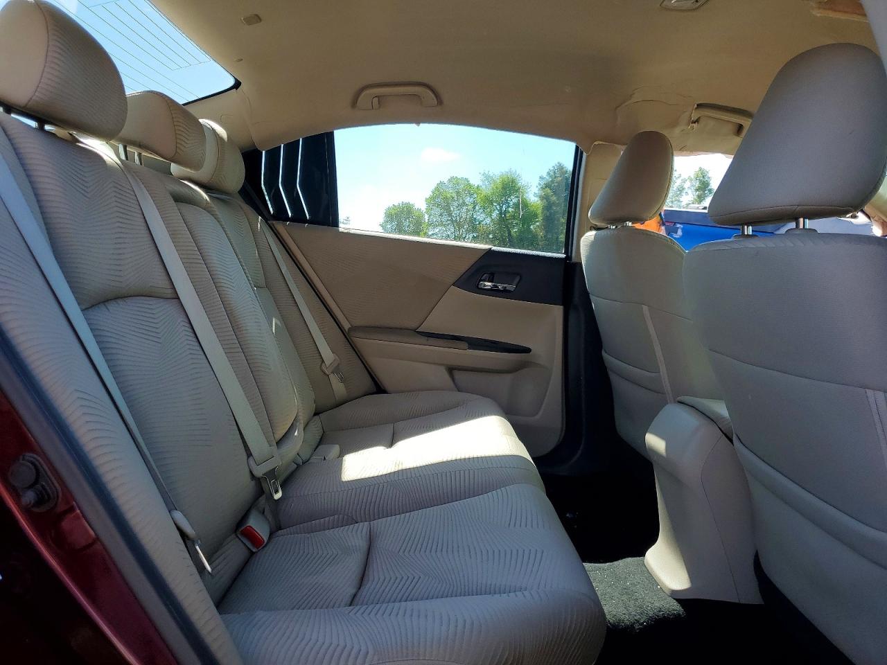 2014 Honda Accord Lx Maroon vin: 1HGCR2F34EA272781