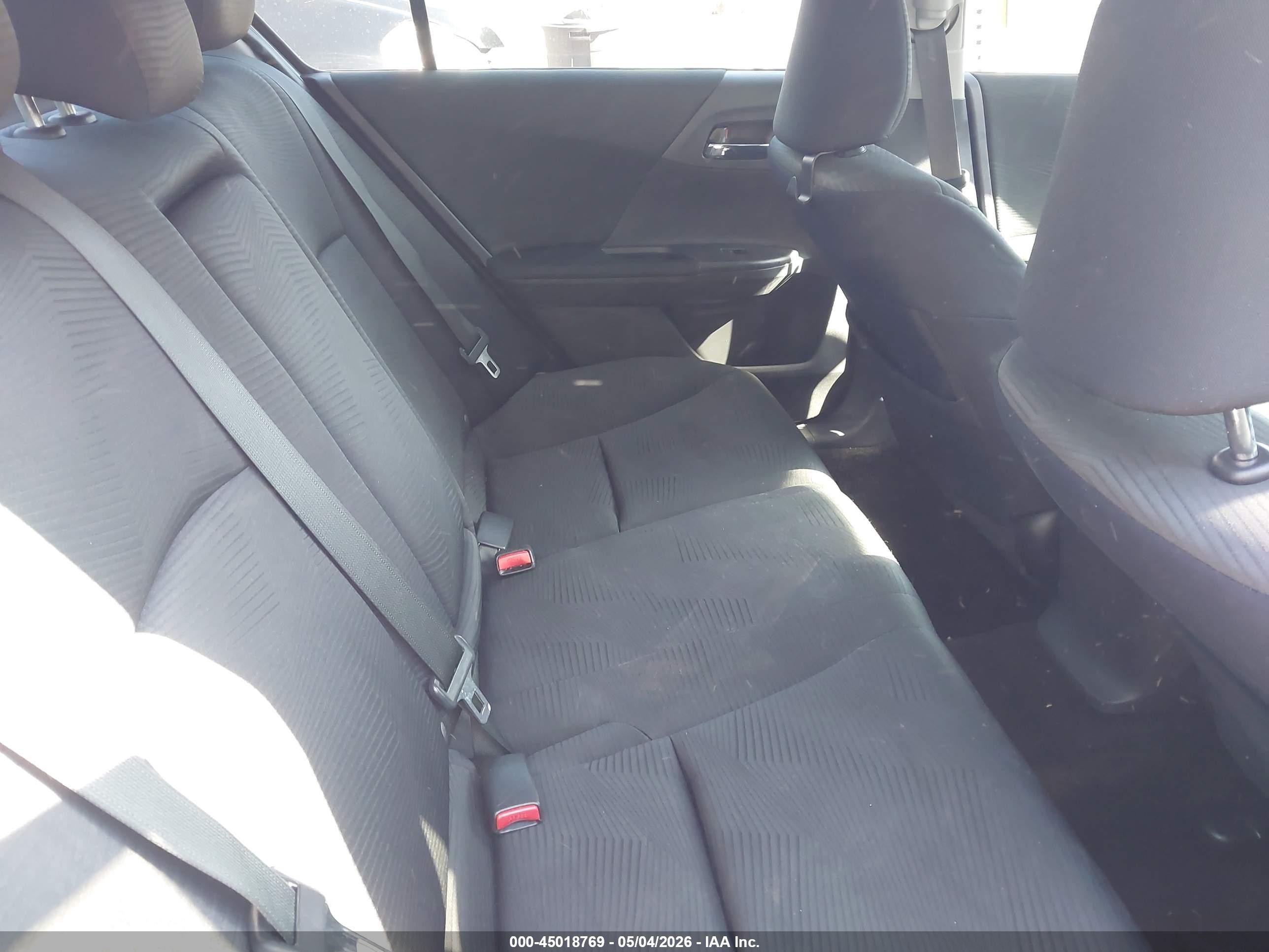2014 Honda Accord Lx Gray vin: 1HGCR2F34EA273672