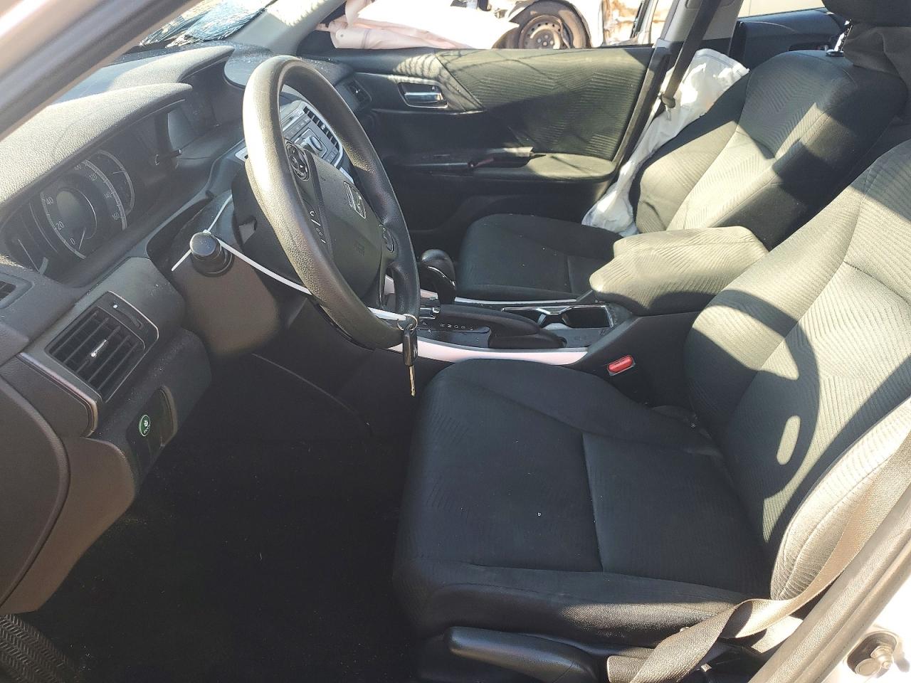 2014 Honda Accord Lx Silver vin: 1HGCR2F34EA296269