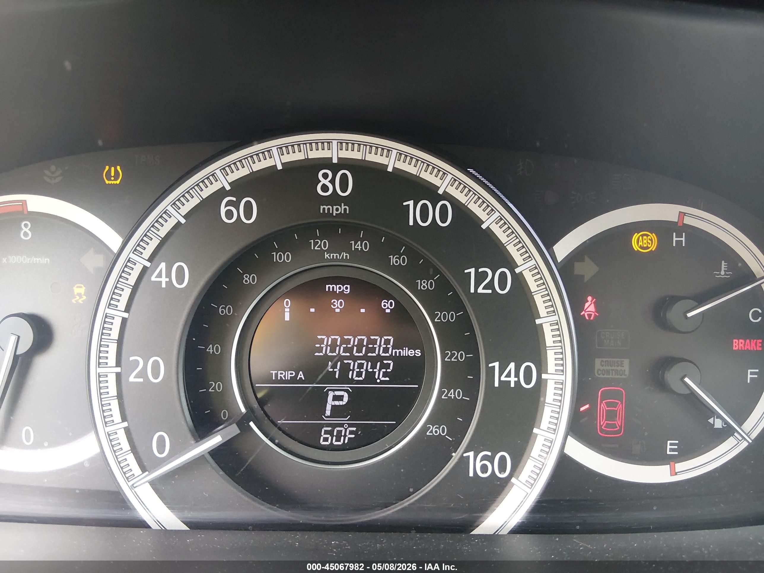 2014 Honda Accord Lx Серый vin: 1HGCR2F34EA304418