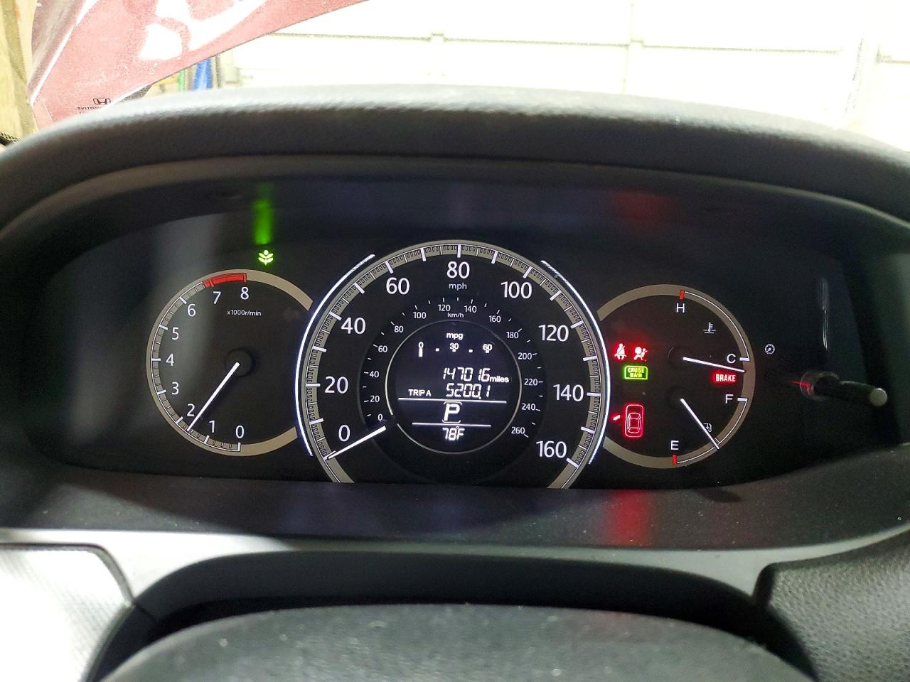 2015 Honda Accord Lx Maroon vin: 1HGCR2F34FA001883