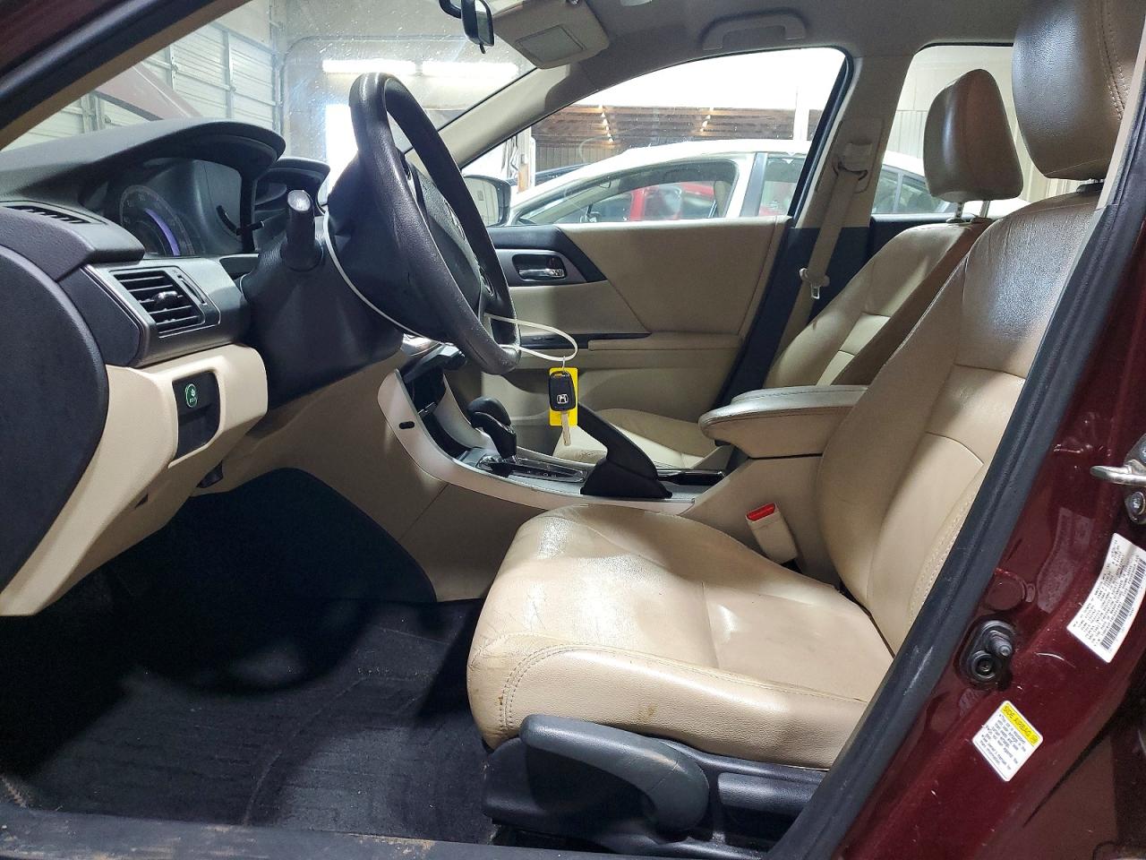 2015 Honda Accord Lx Maroon vin: 1HGCR2F34FA001883