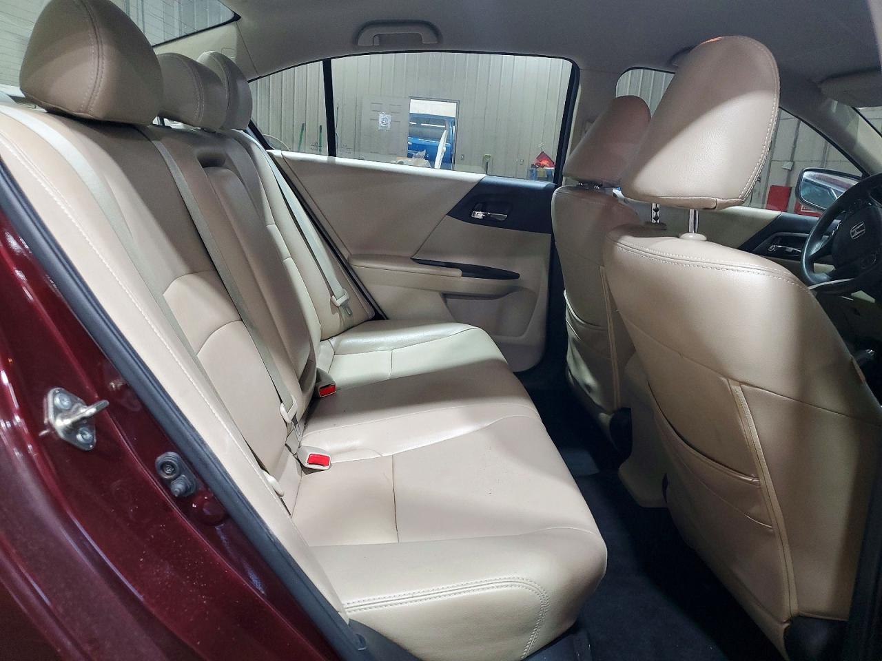 2015 Honda Accord Lx Maroon vin: 1HGCR2F34FA001883