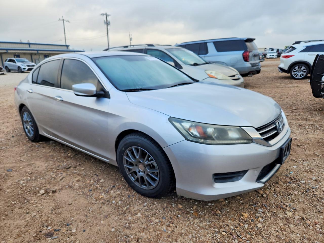 2015 Honda Accord Lx Silver vin: 1HGCR2F34FA027951