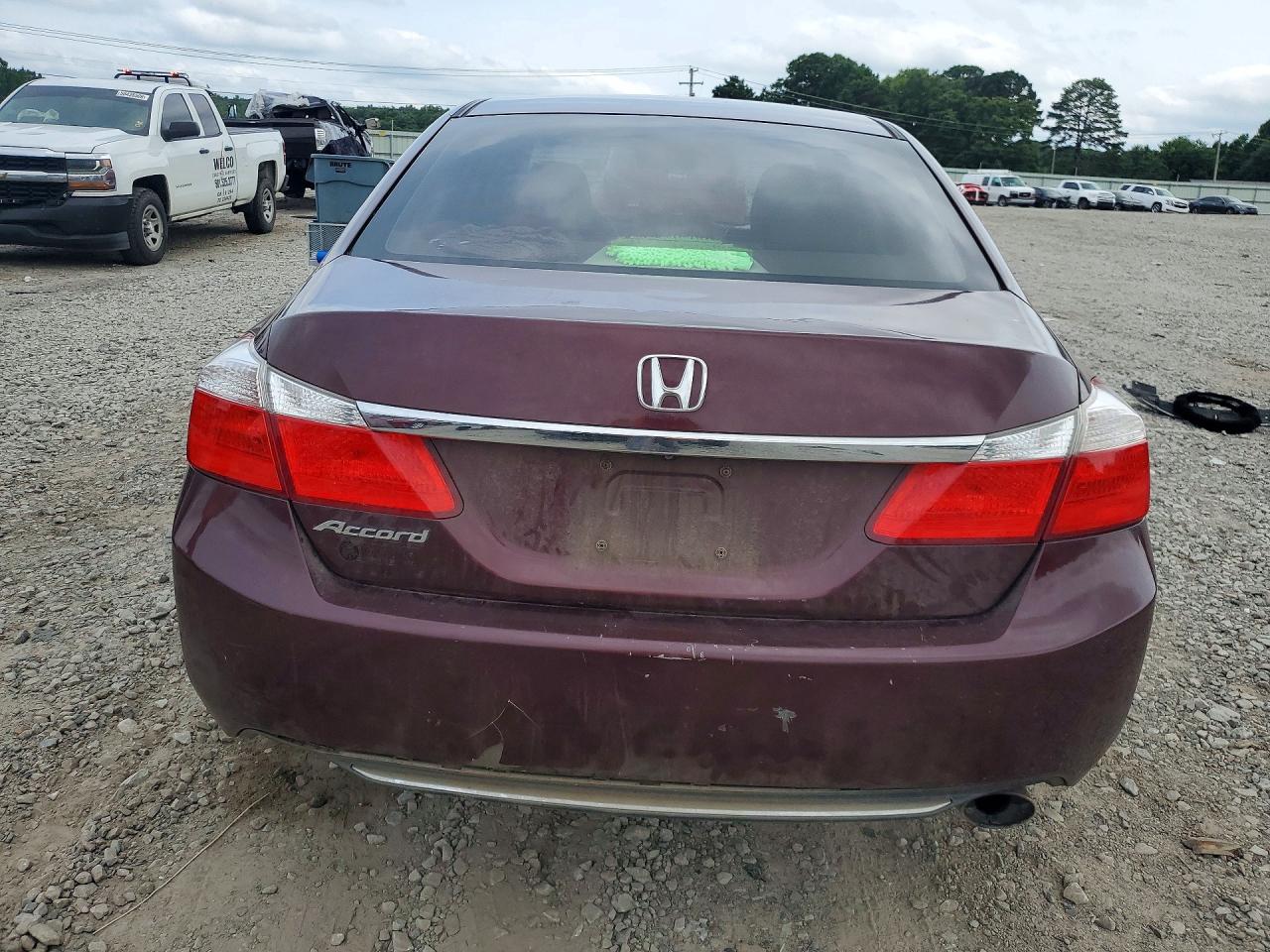 2015 Honda Accord Lx Burgundy vin: 1HGCR2F34FA058648