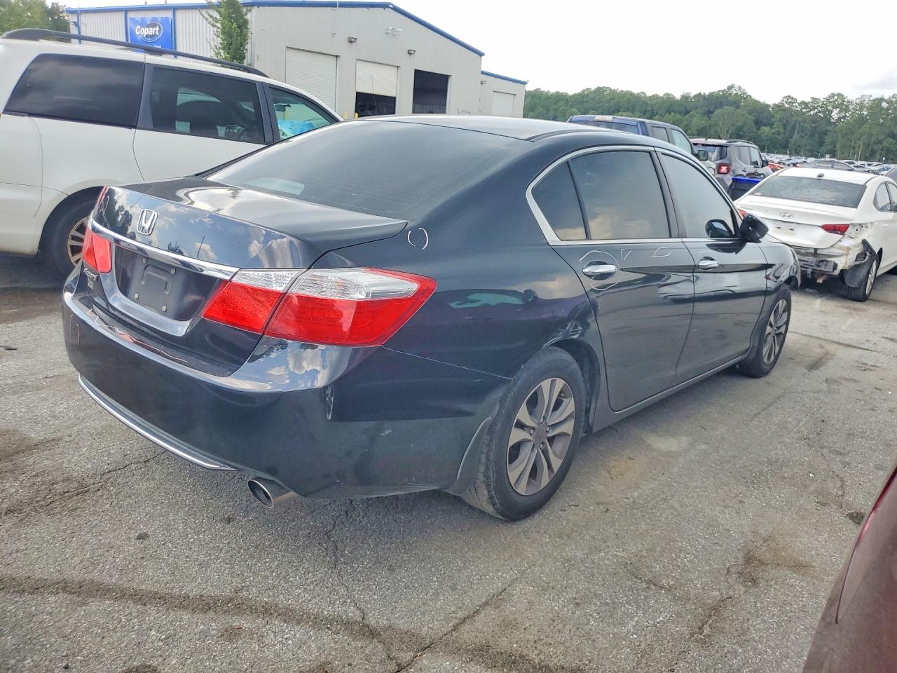 2015 Honda Accord Lx Серый vin: 1HGCR2F34FA069374