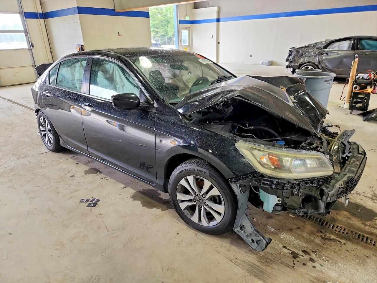 2015 Honda Accord Lx Black vin: 1HGCR2F34FA069388