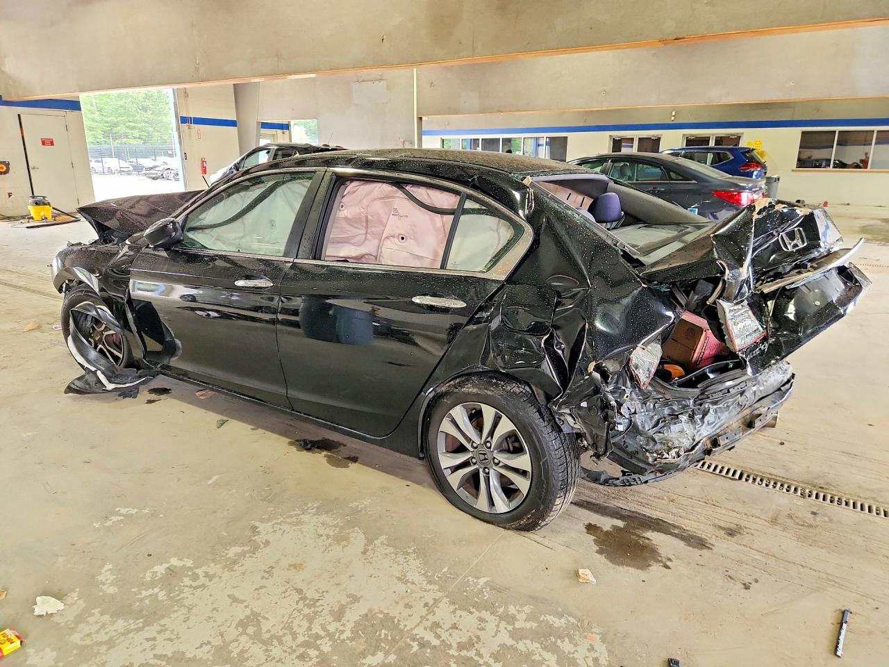 2015 Honda Accord Lx Black vin: 1HGCR2F34FA069388