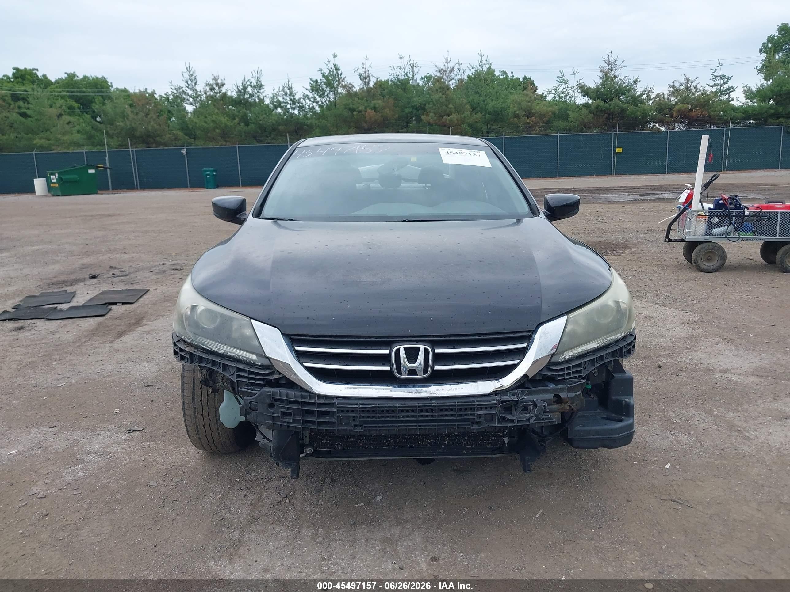 2015 Honda Accord Lx Black vin: 1HGCR2F34FA092458