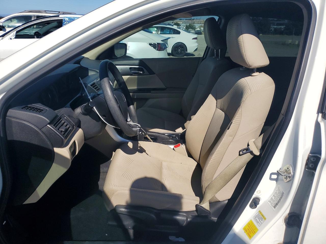 2015 Honda Accord Lx Белый vin: 1HGCR2F34FA094047