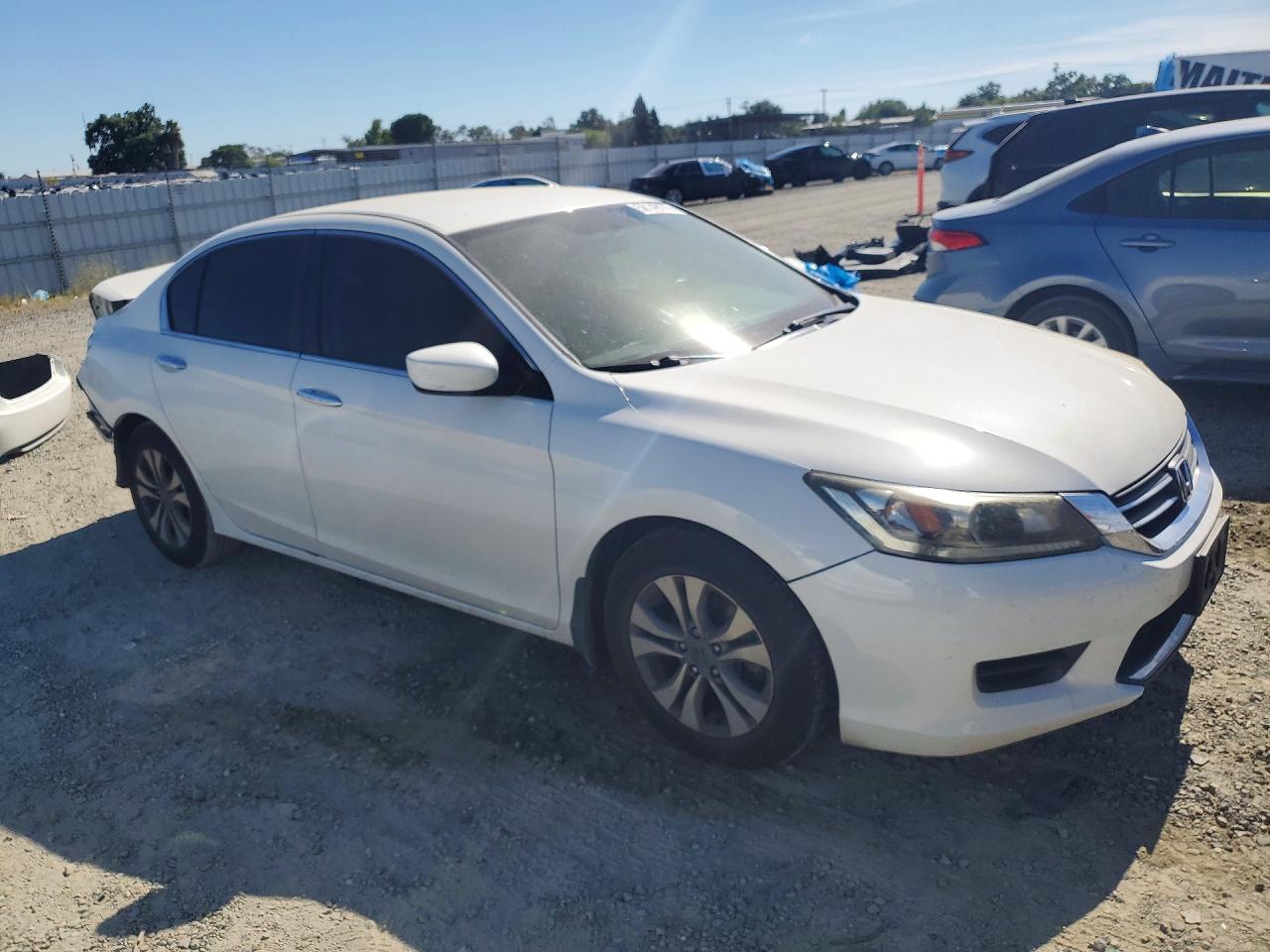 2015 Honda Accord Lx Белый vin: 1HGCR2F34FA094047