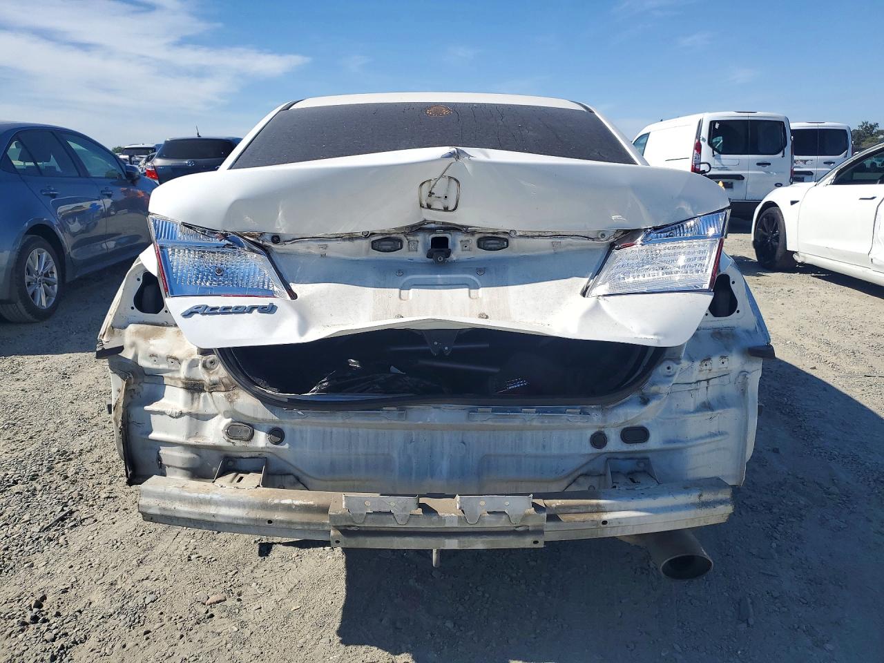 2015 Honda Accord Lx Белый vin: 1HGCR2F34FA094047