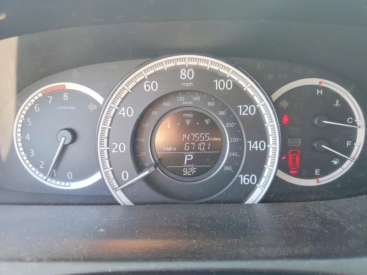 2015 Honda Accord Lx Белый vin: 1HGCR2F34FA094047