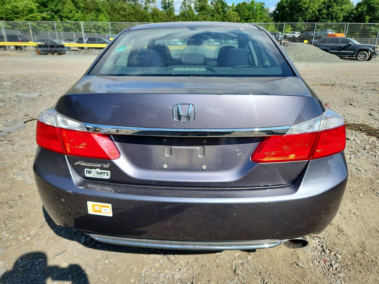 2015 Honda Accord Lx Gray vin: 1HGCR2F34FA106729