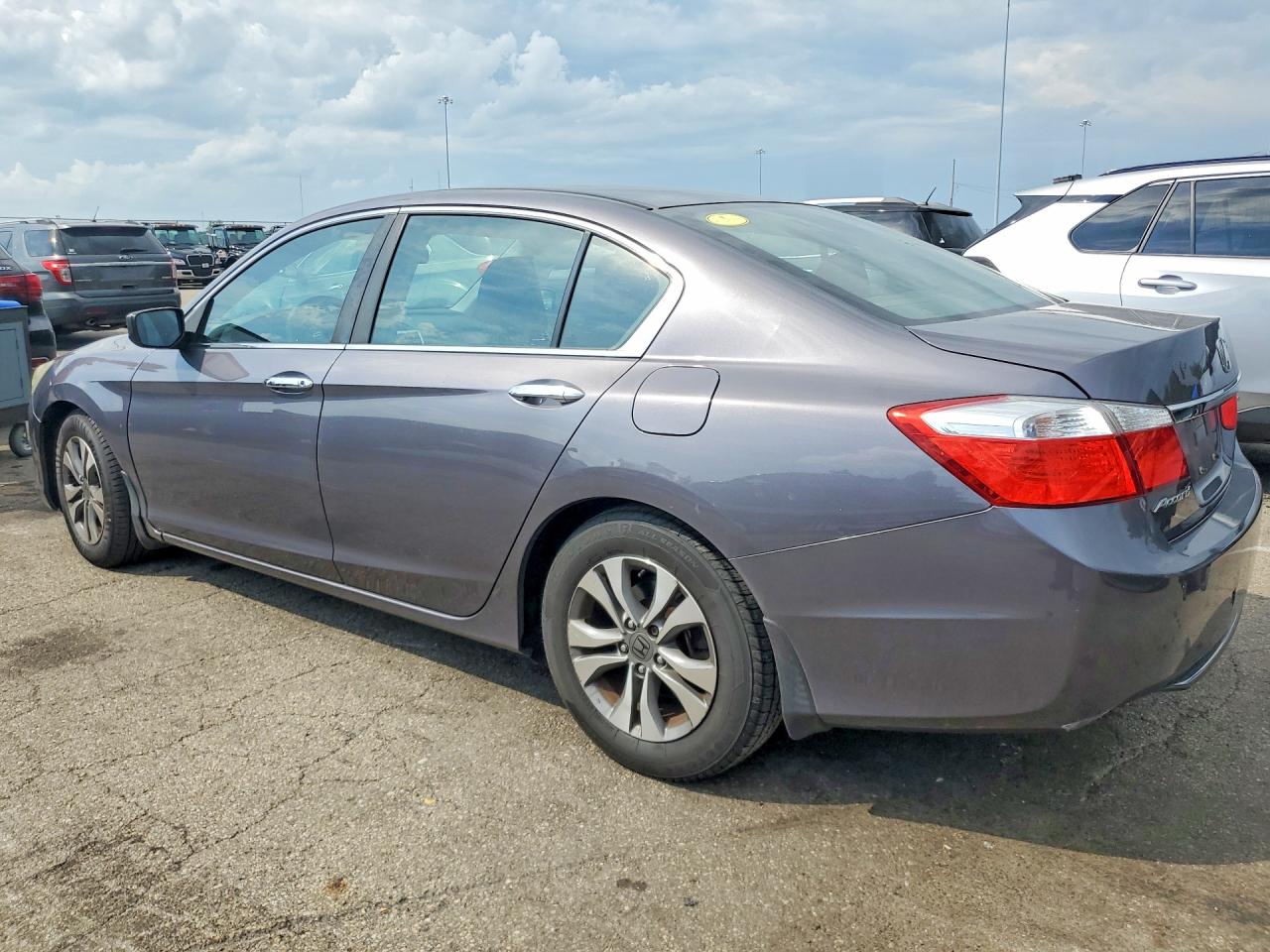 2015 Honda Accord Lx Gray vin: 1HGCR2F34FA110134