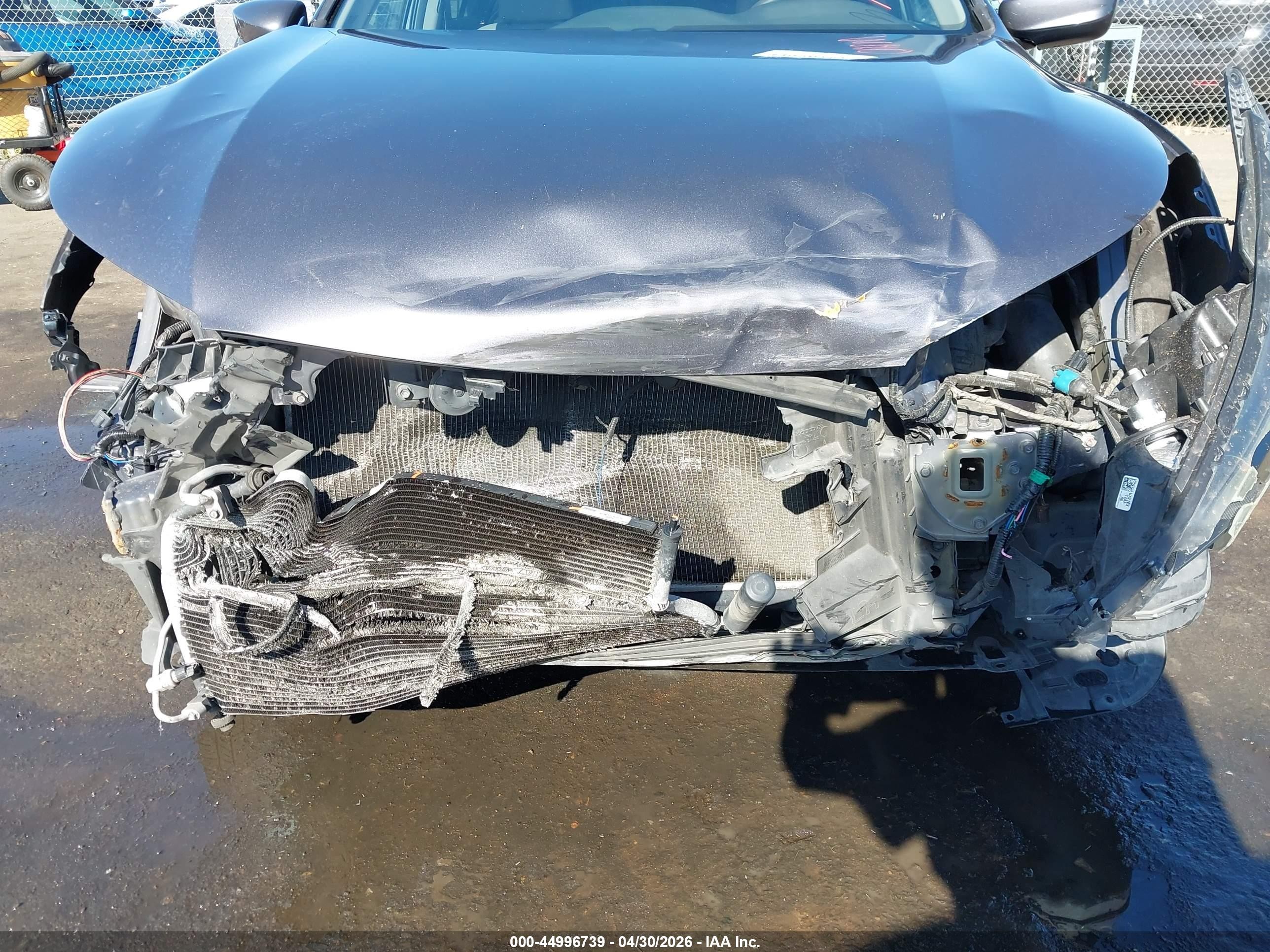 2015 Honda Accord Lx Gray vin: 1HGCR2F34FA111803