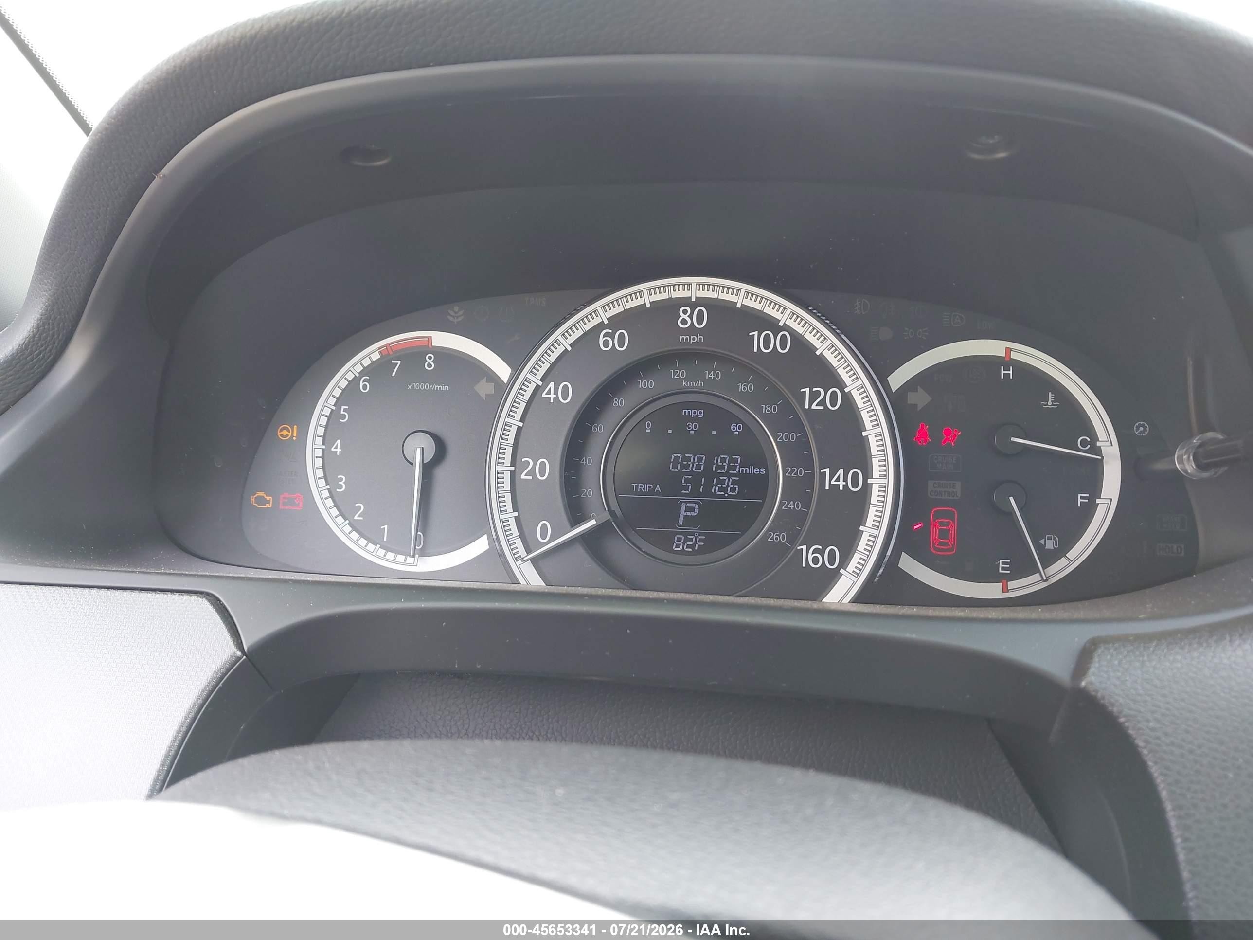 2015 Honda Accord Lx Silver vin: 1HGCR2F34FA119495