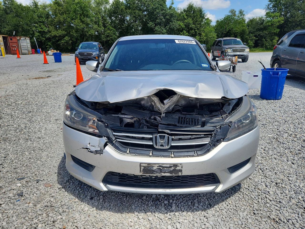 2015 Honda Accord Lx Silver vin: 1HGCR2F34FA154456