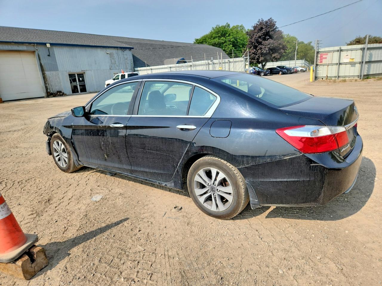 2015 Honda Accord Lx Black vin: 1HGCR2F34FA157857
