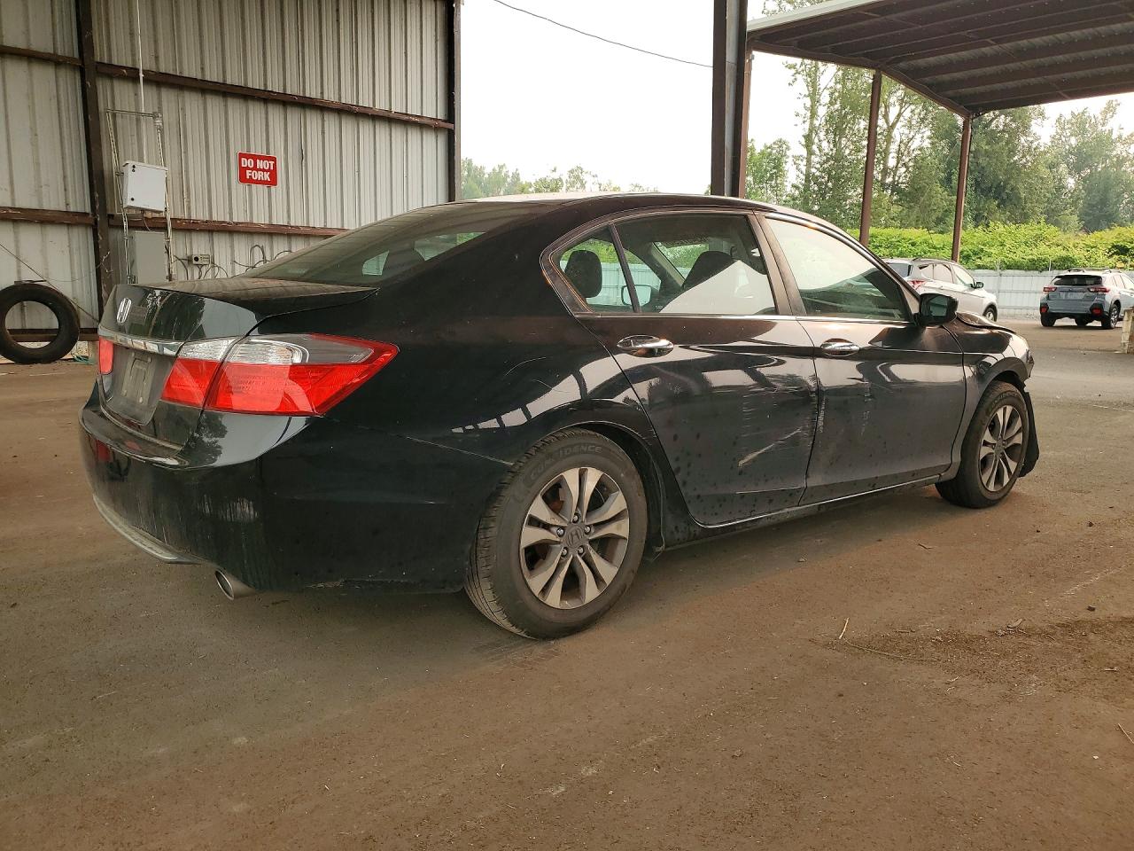 2015 Honda Accord Lx Черный vin: 1HGCR2F34FA160547