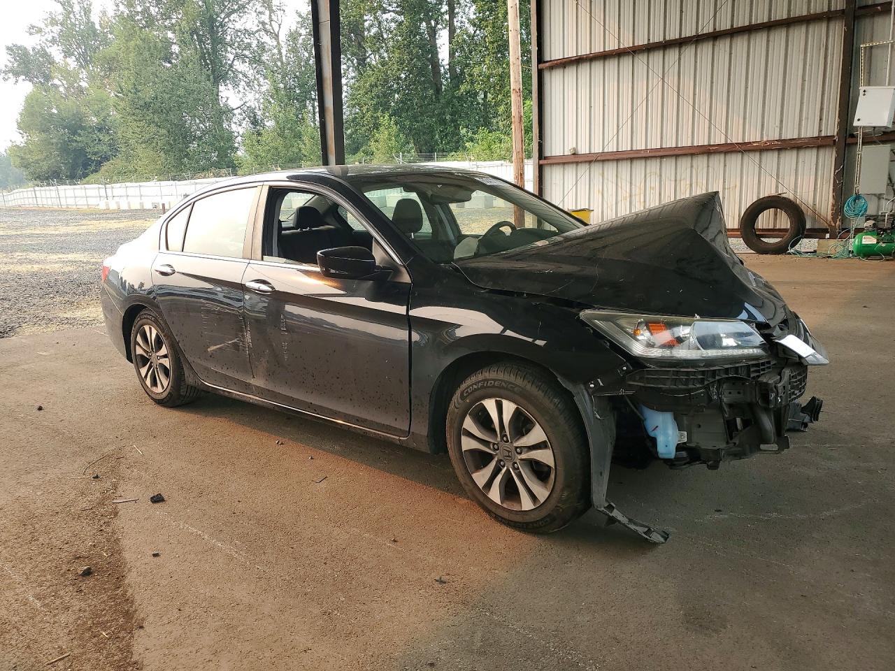 2015 Honda Accord Lx Черный vin: 1HGCR2F34FA160547