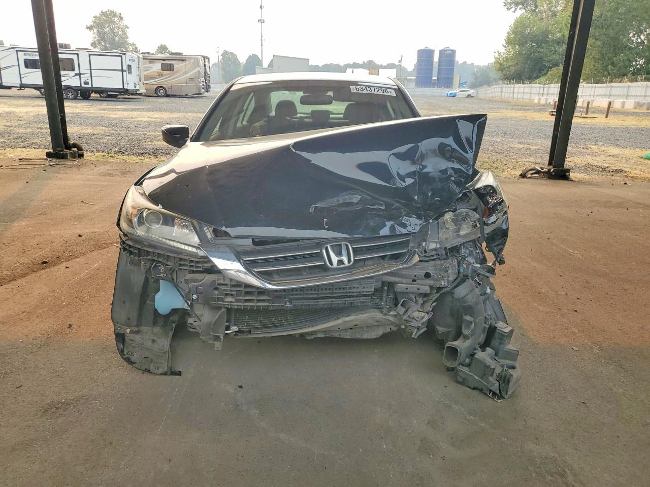 2015 Honda Accord Lx Черный vin: 1HGCR2F34FA160547