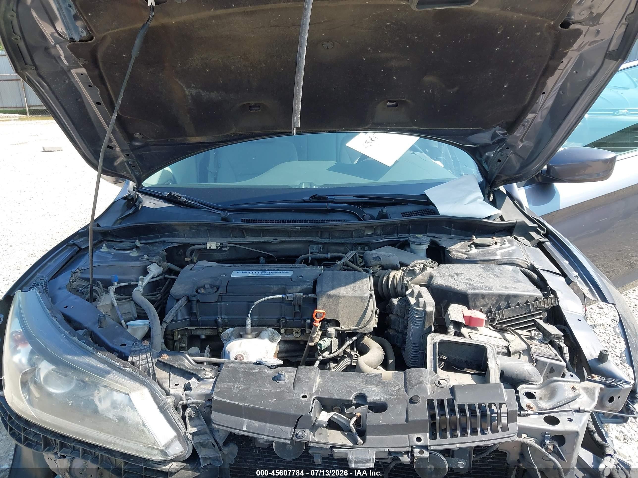 2015 Honda Accord Lx Gray vin: 1HGCR2F34FA165988