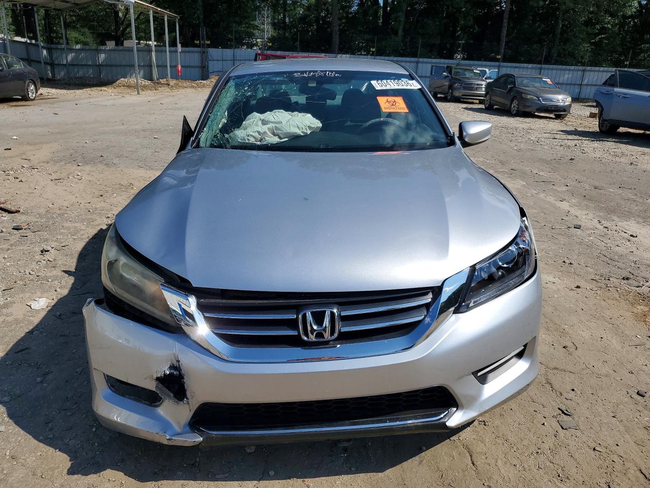 2015 Honda Accord Lx Silver vin: 1HGCR2F34FA170804
