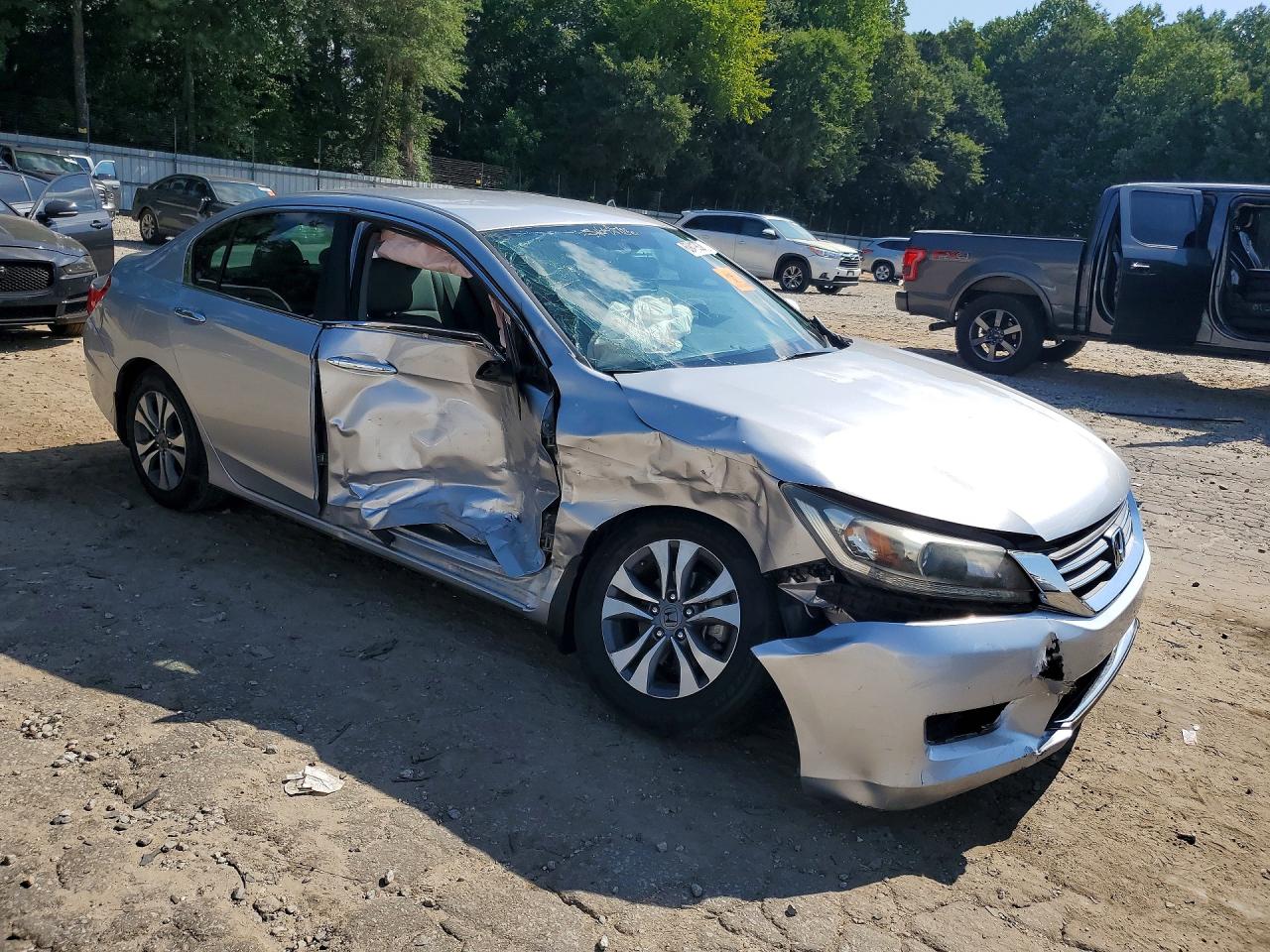2015 Honda Accord Lx Silver vin: 1HGCR2F34FA170804