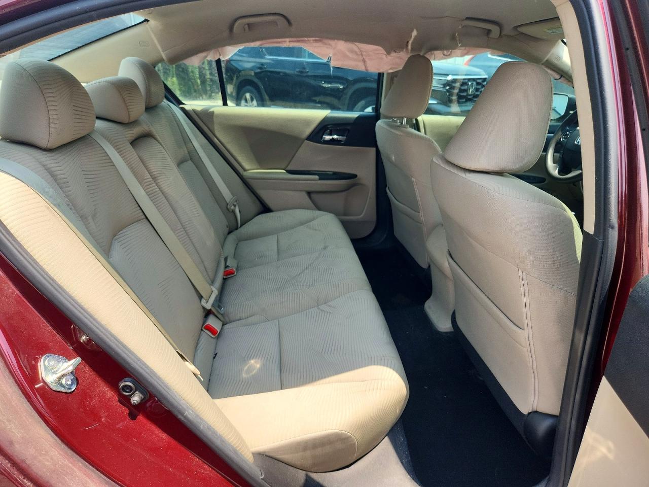 2015 Honda Accord Lx Burgundy vin: 1HGCR2F34FA204708