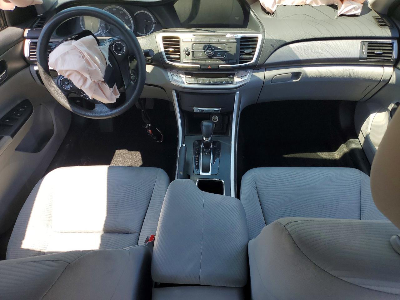 2015 Honda Accord Lx Gray vin: 1HGCR2F34FA205308