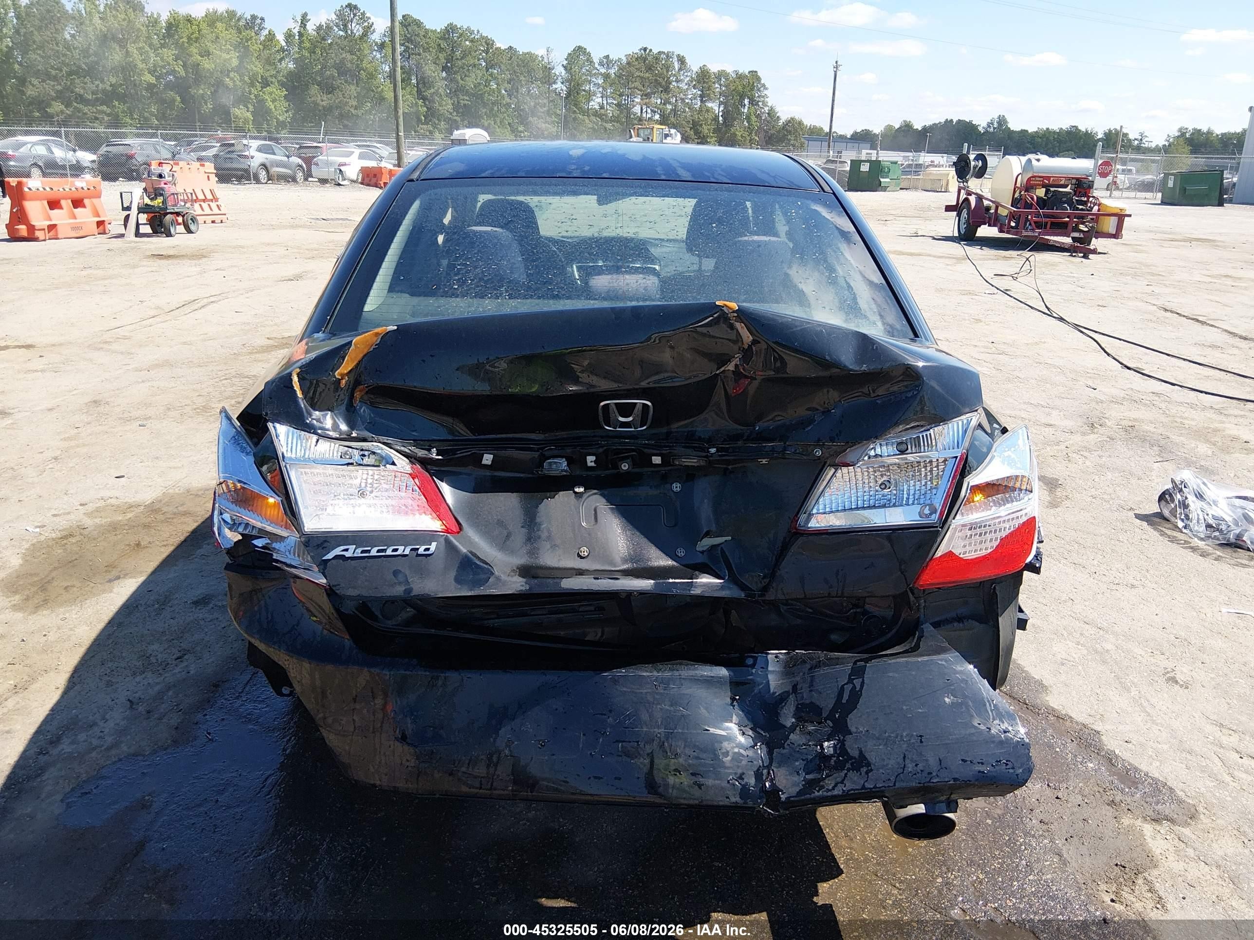 2015 Honda Accord Lx Black vin: 1HGCR2F34FA221637
