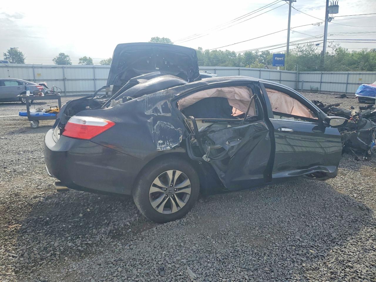 2015 Honda Accord Lx Черный vin: 1HGCR2F34FA233786