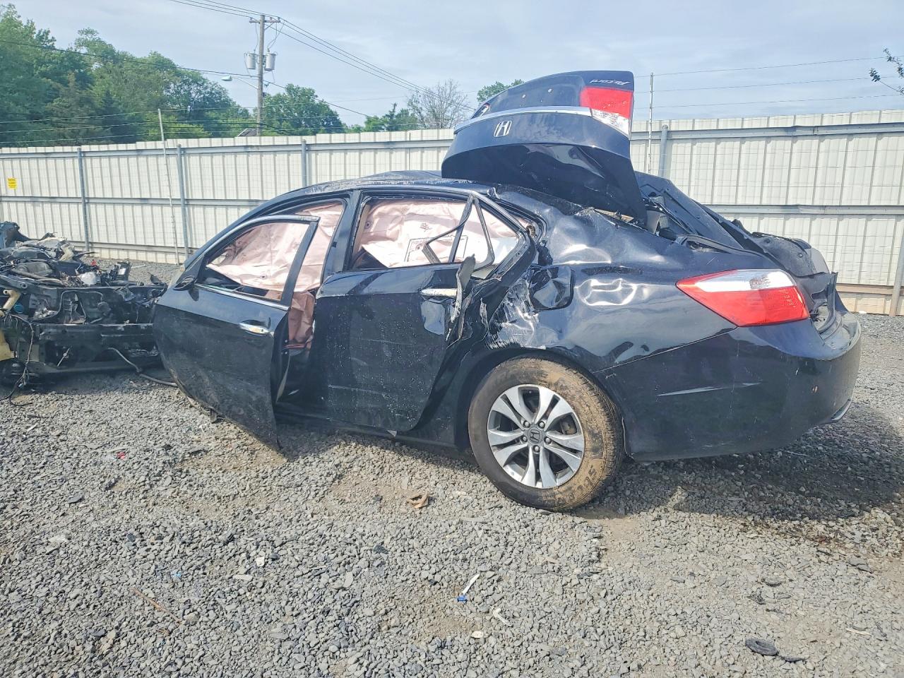 2015 Honda Accord Lx Черный vin: 1HGCR2F34FA233786