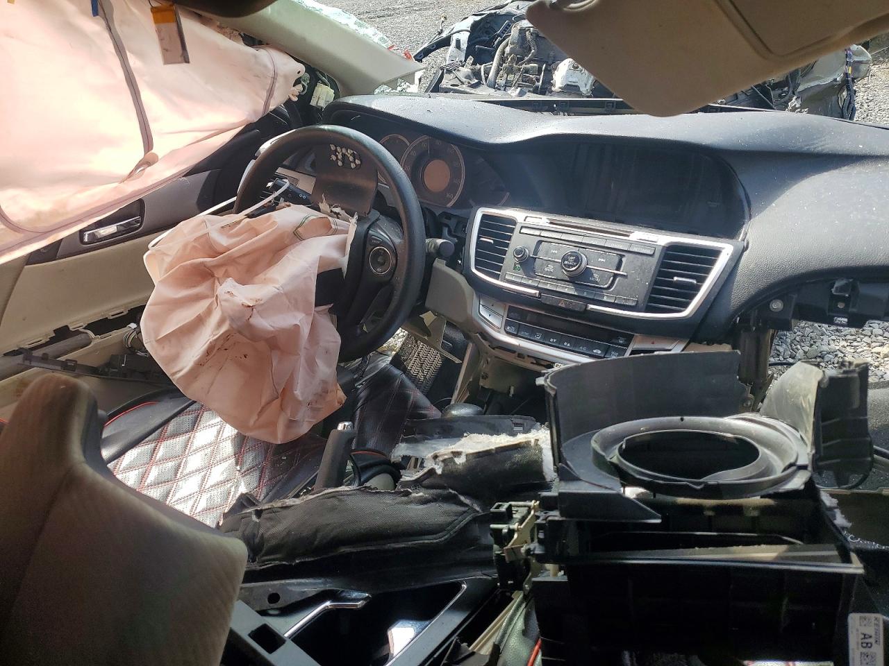 2015 Honda Accord Lx Черный vin: 1HGCR2F34FA233786
