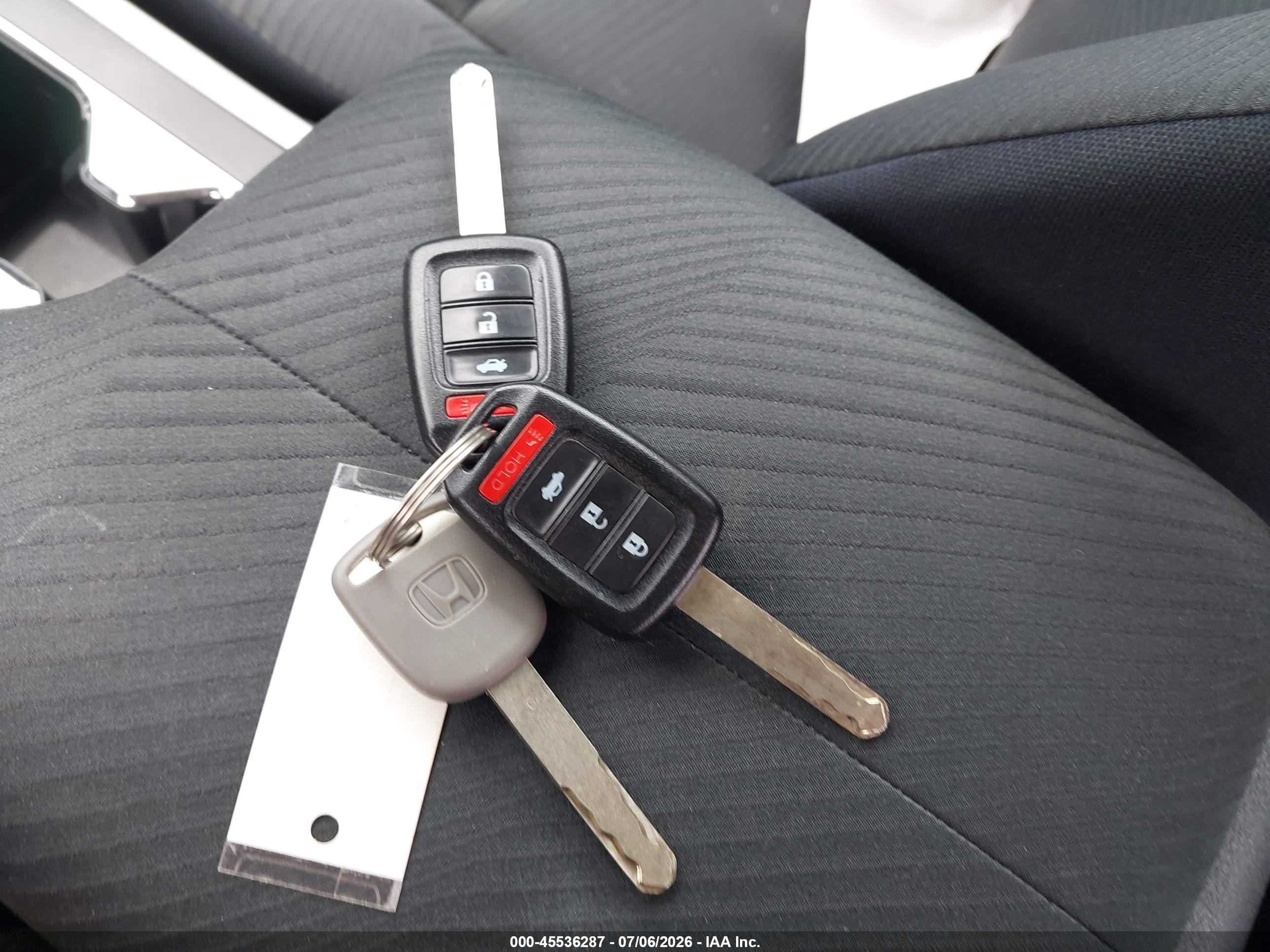 2015 Honda Accord Lx Gray vin: 1HGCR2F34FA236719