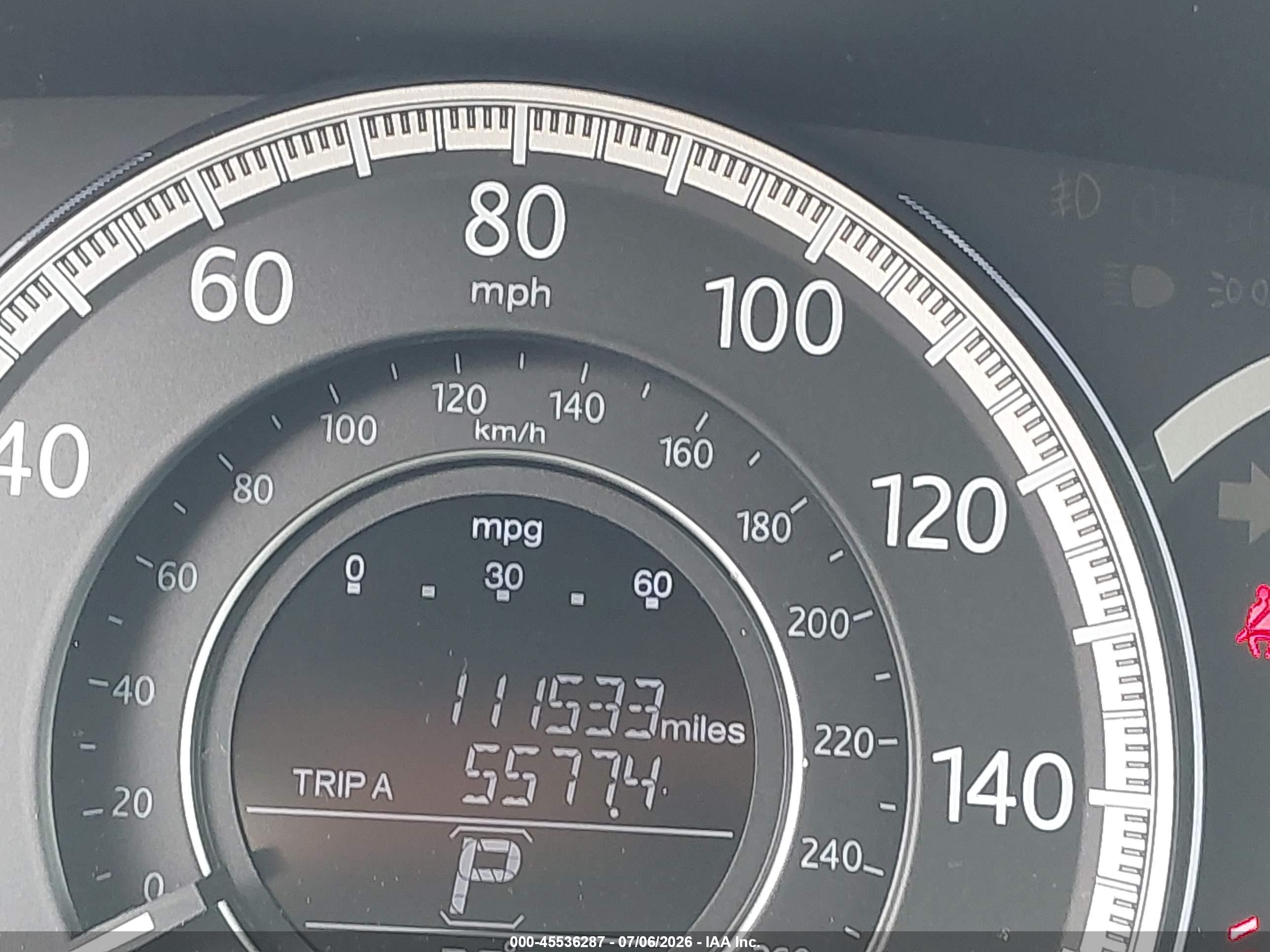 2015 Honda Accord Lx Gray vin: 1HGCR2F34FA236719