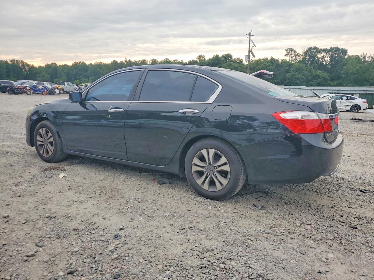 2015 Honda Accord Lx Black vin: 1HGCR2F34FA237403