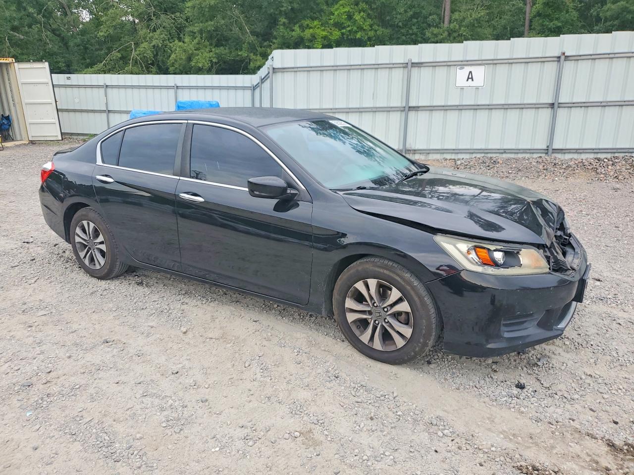2015 Honda Accord Lx Black vin: 1HGCR2F34FA237403