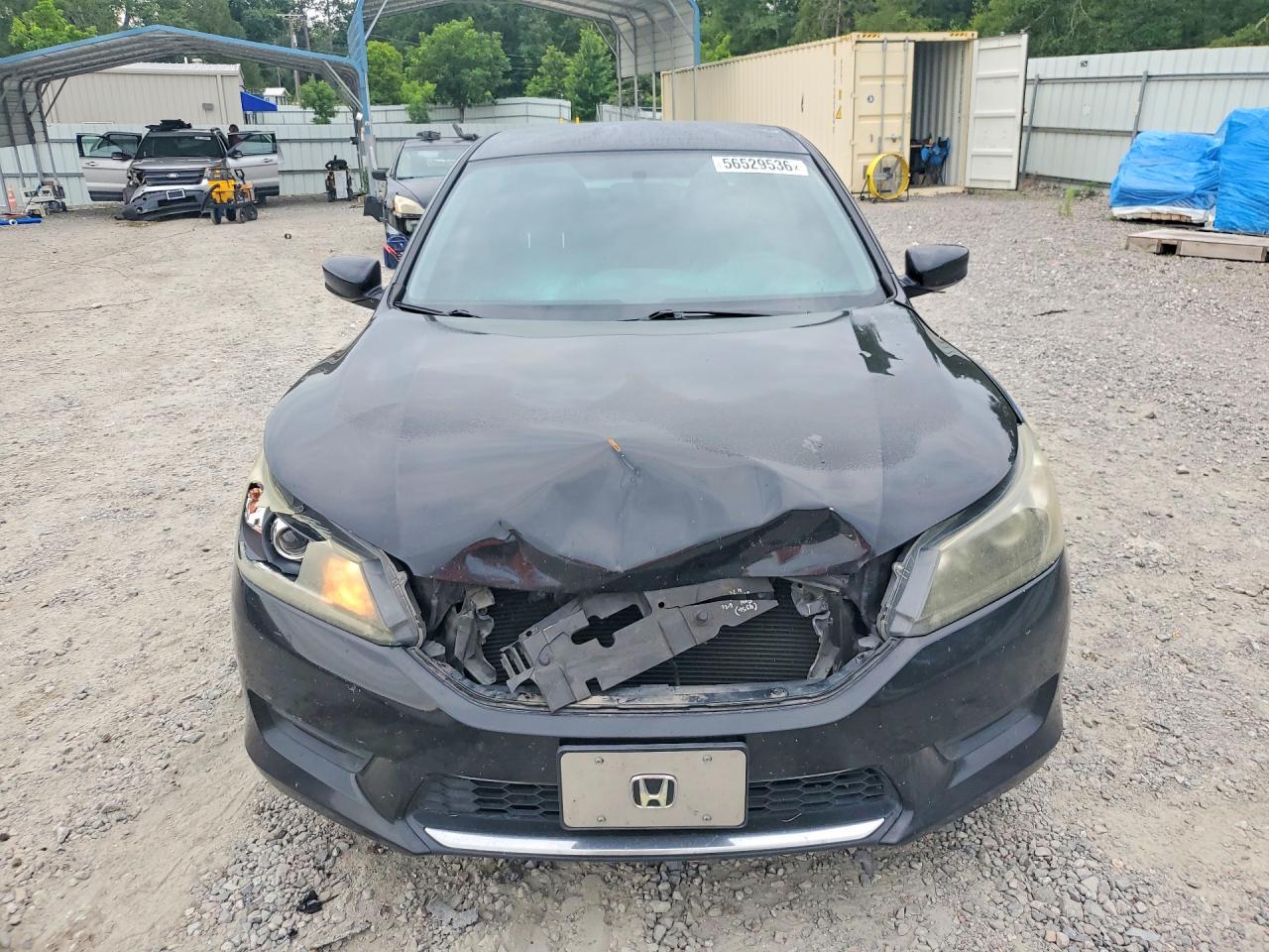 2015 Honda Accord Lx Black vin: 1HGCR2F34FA237403