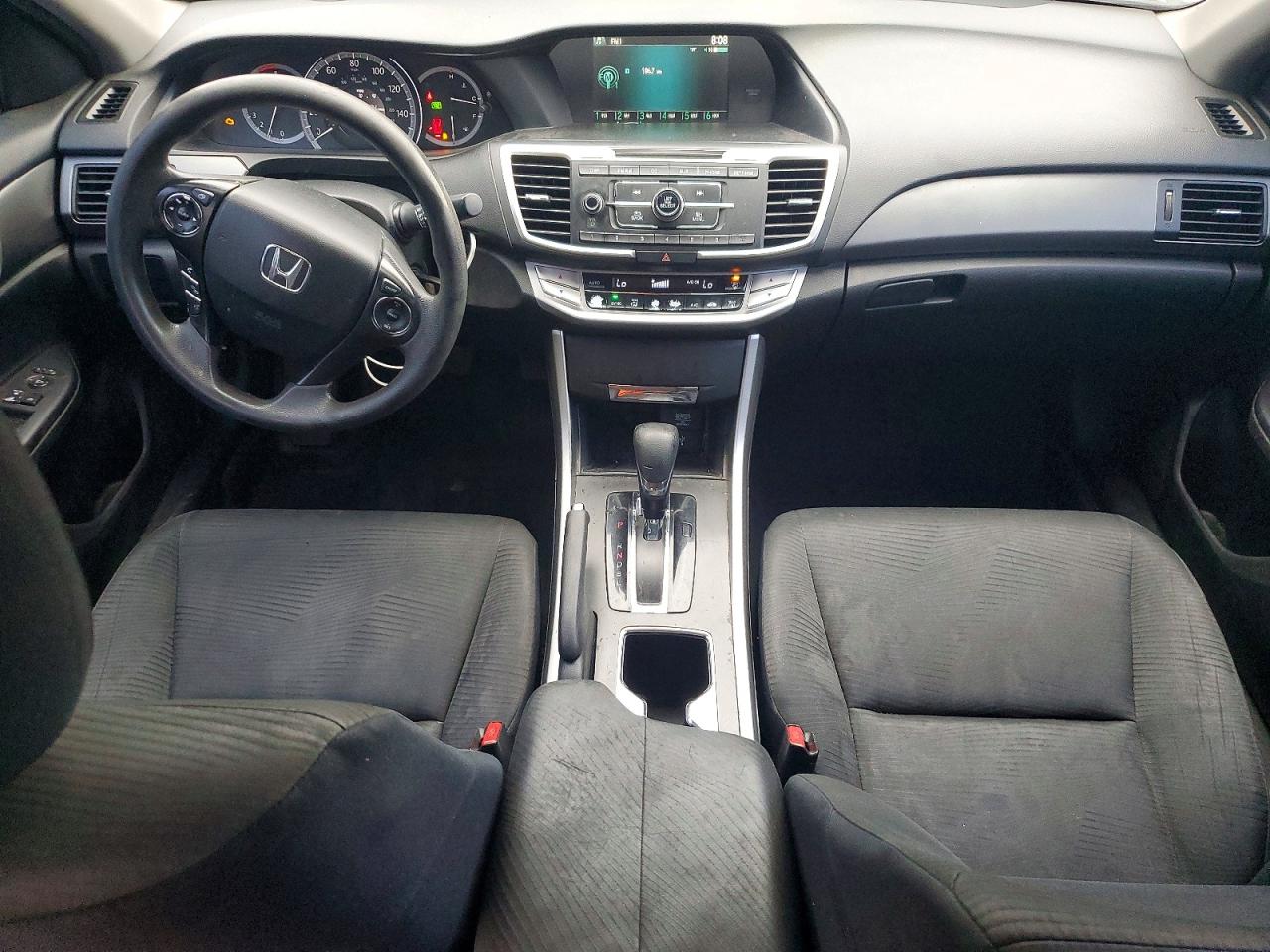 2015 Honda Accord Lx Black vin: 1HGCR2F34FA237403