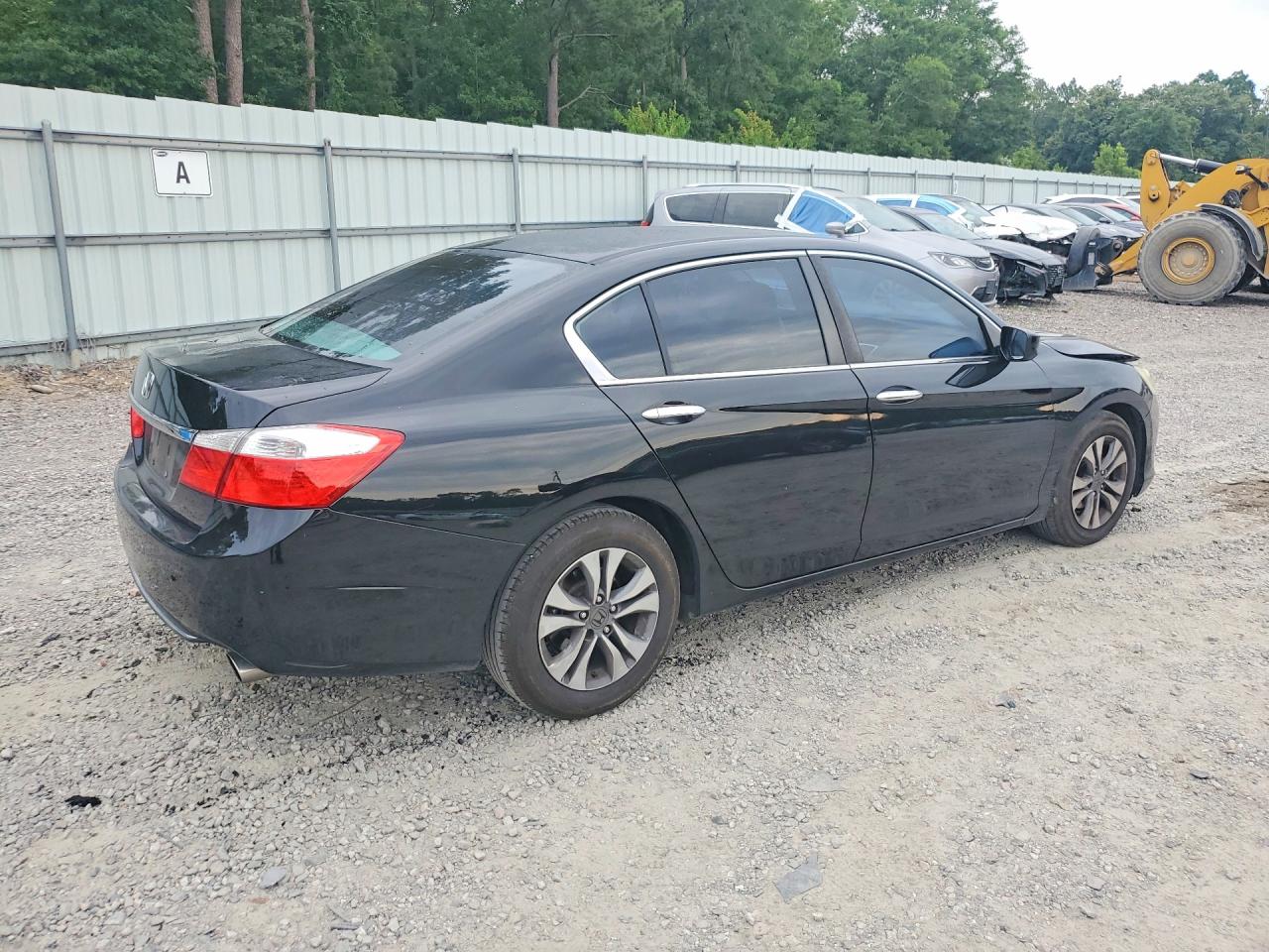 2015 Honda Accord Lx Black vin: 1HGCR2F34FA237403