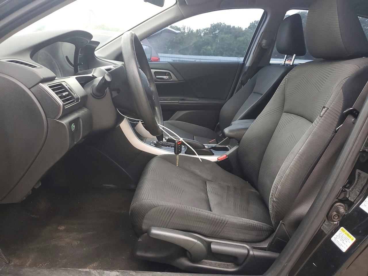 2015 Honda Accord Lx Black vin: 1HGCR2F34FA237403