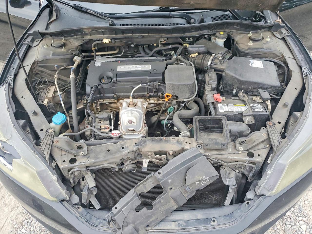 2015 Honda Accord Lx Black vin: 1HGCR2F34FA237403