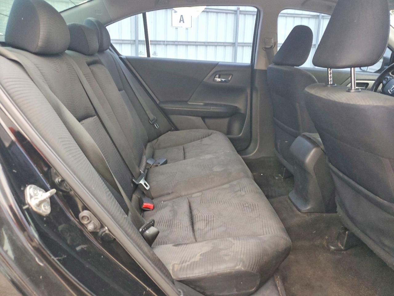 2015 Honda Accord Lx Black vin: 1HGCR2F34FA237403
