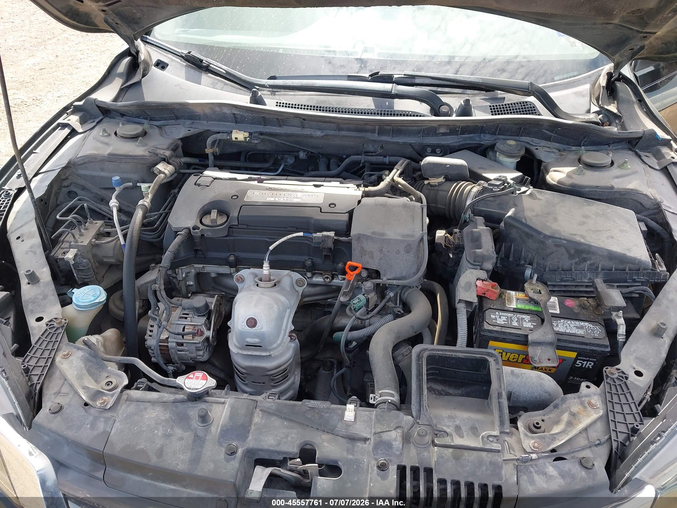 2015 Honda Accord Lx Black vin: 1HGCR2F34FA243363