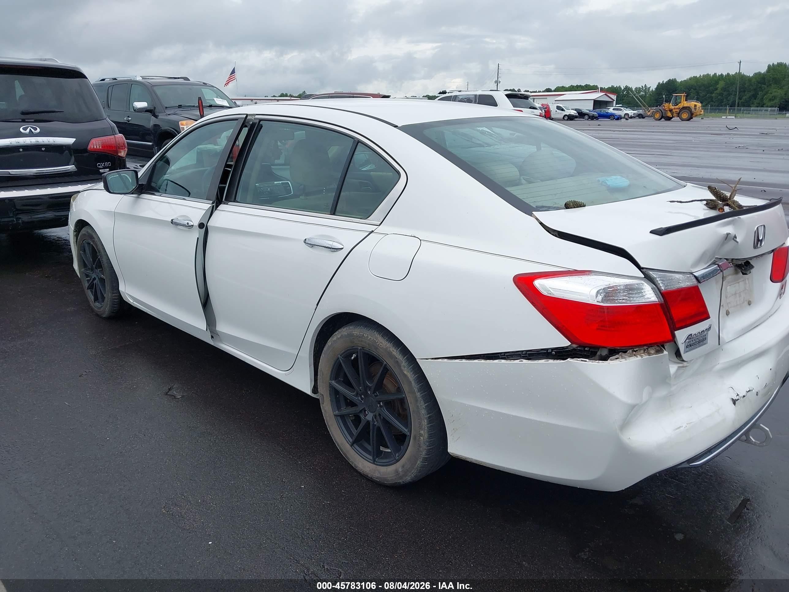 2015 Honda Accord Lx Белый vin: 1HGCR2F34FA248711