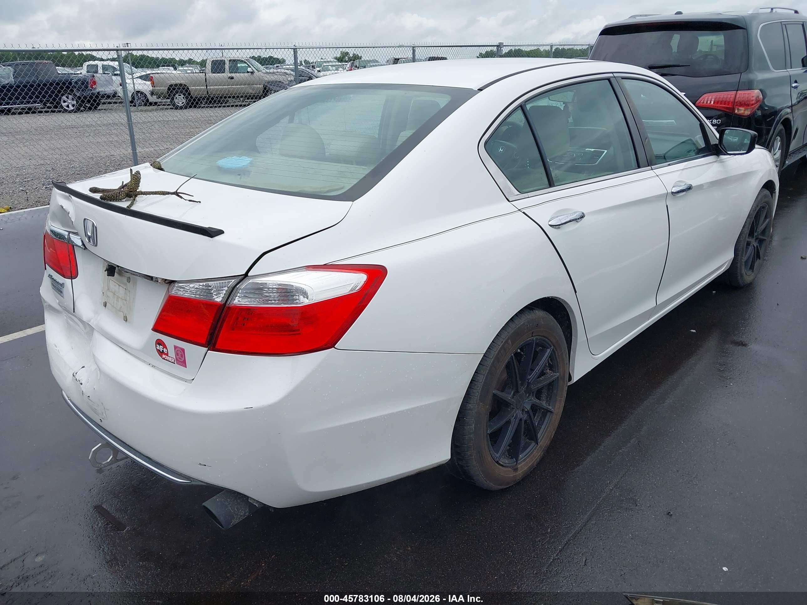 2015 Honda Accord Lx Белый vin: 1HGCR2F34FA248711