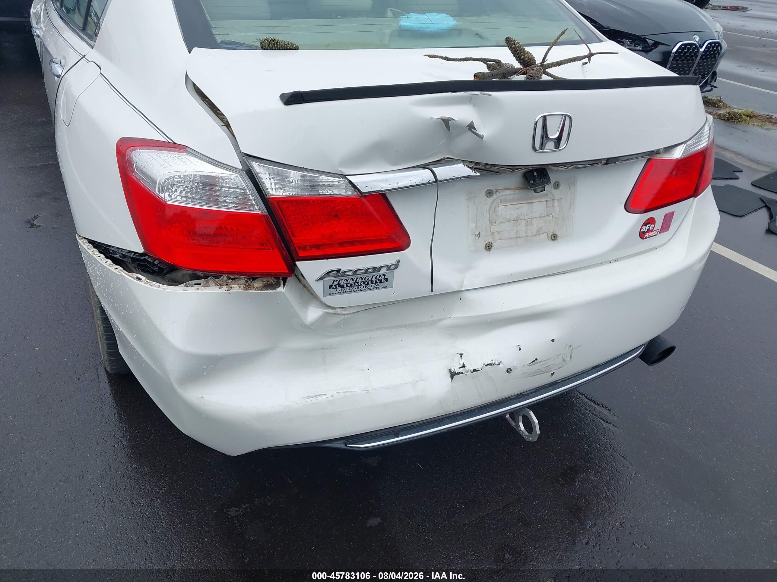 2015 Honda Accord Lx Белый vin: 1HGCR2F34FA248711