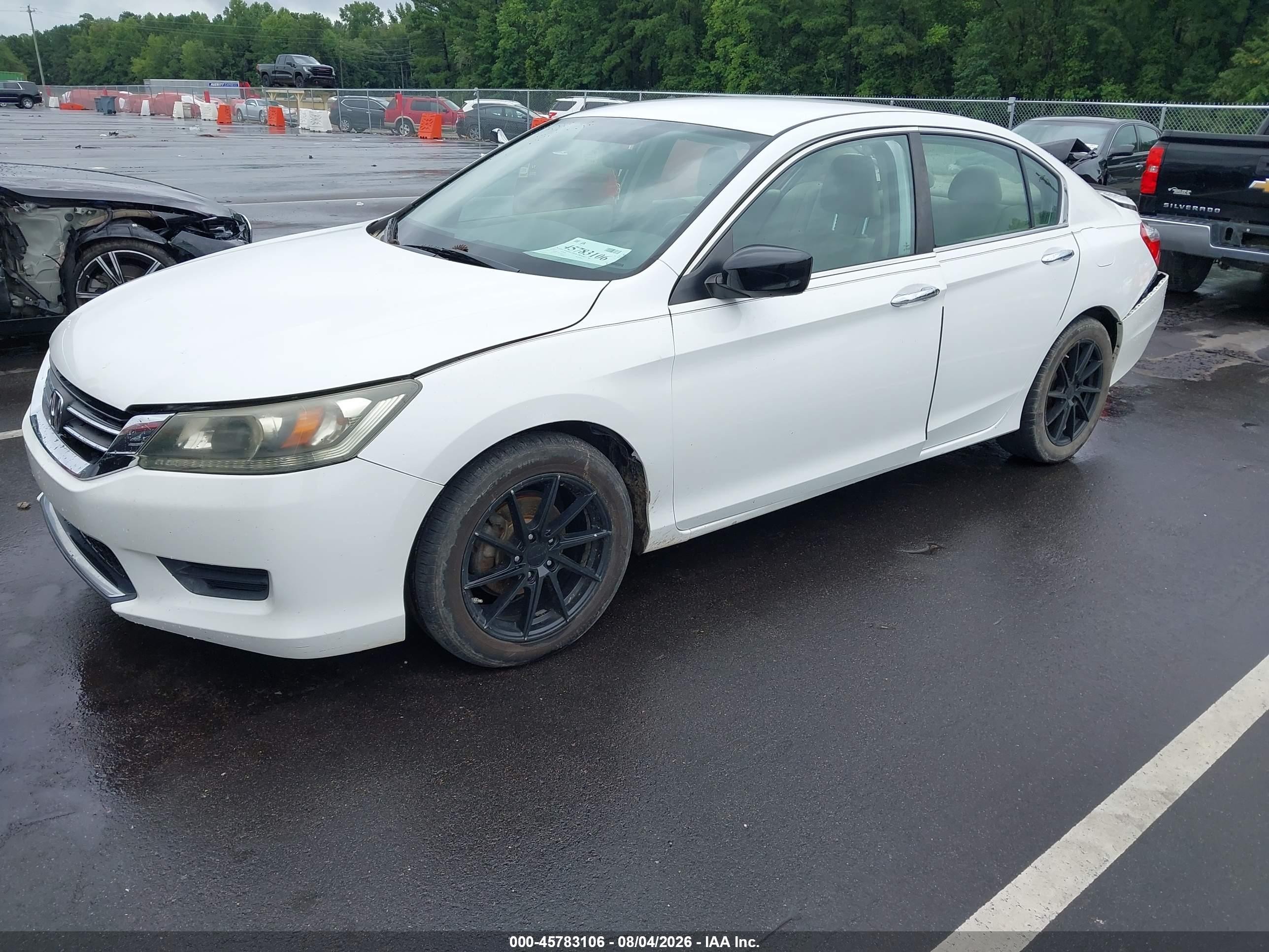 2015 Honda Accord Lx Белый vin: 1HGCR2F34FA248711